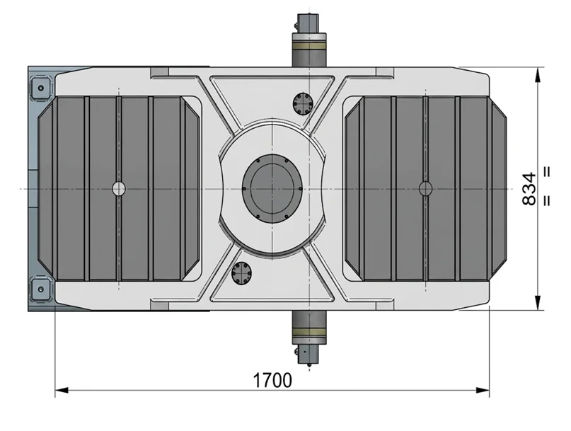 technical drawing and key dimensions