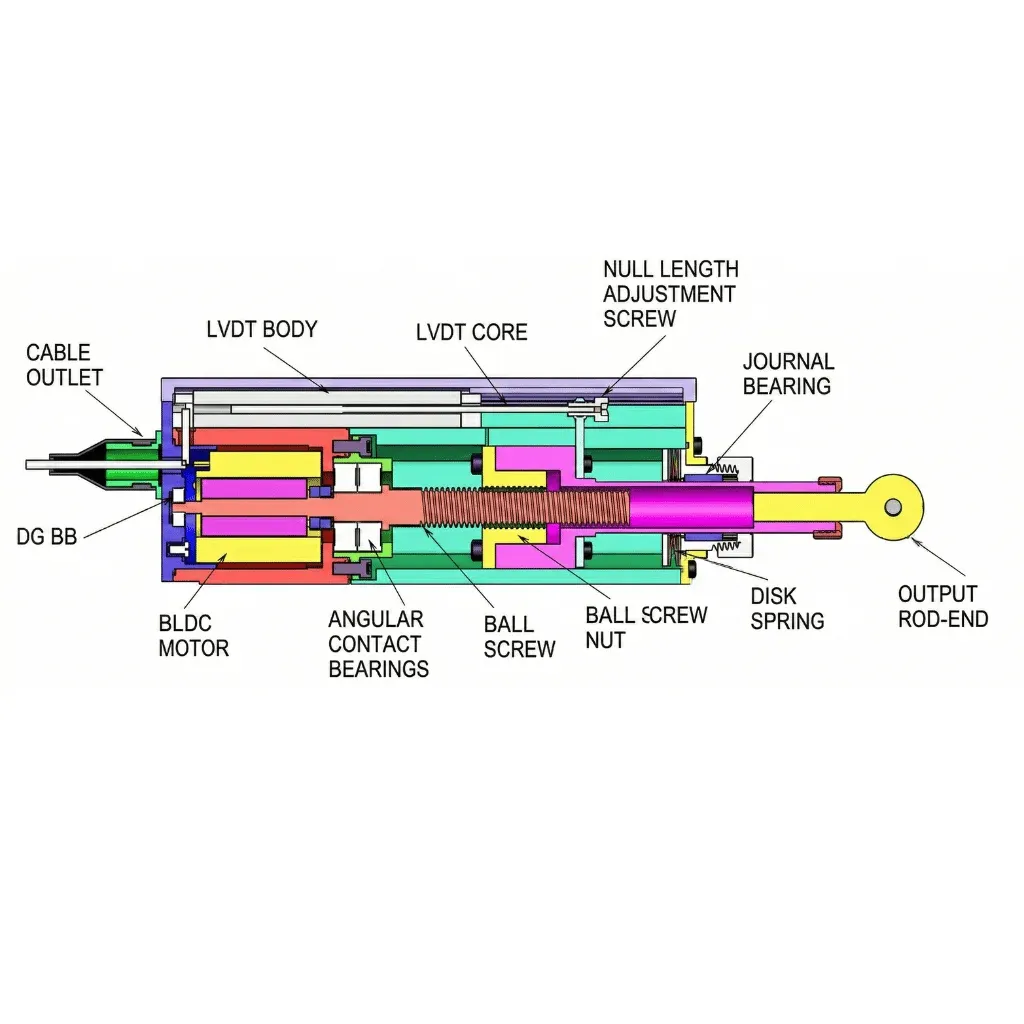 Linear Electro-Mechanical Actuator