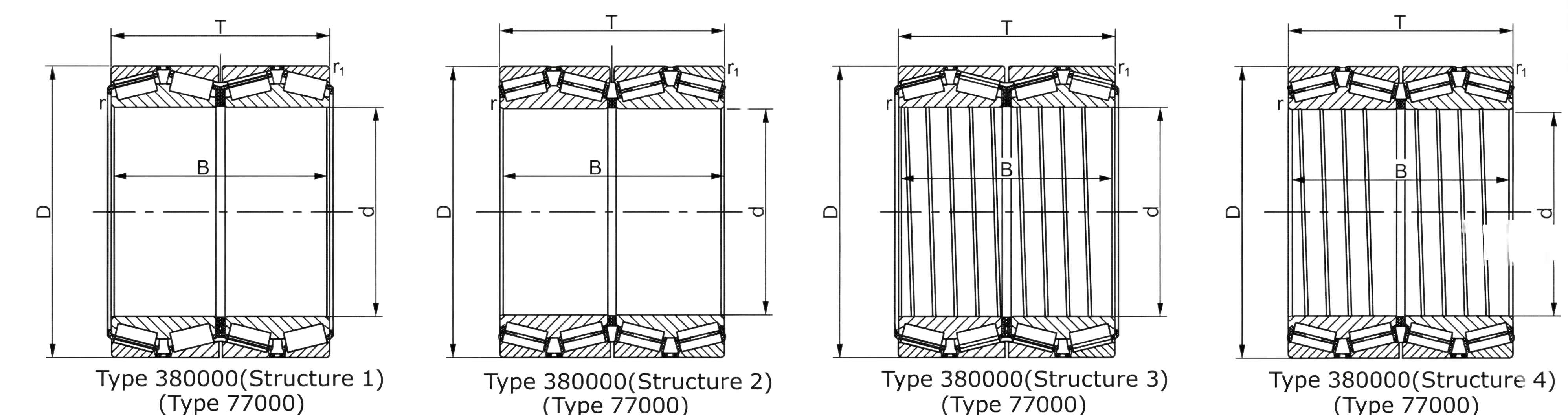 technical drawing and key dimensions