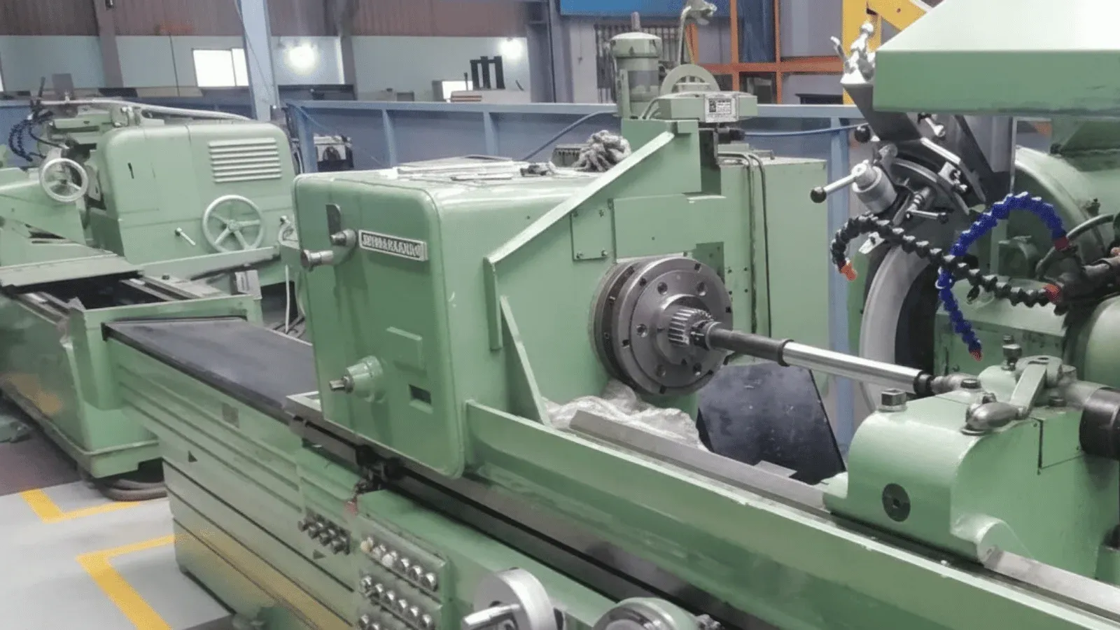 PMK - Precision Machinekraft Pvt Ltd - Lathe setup