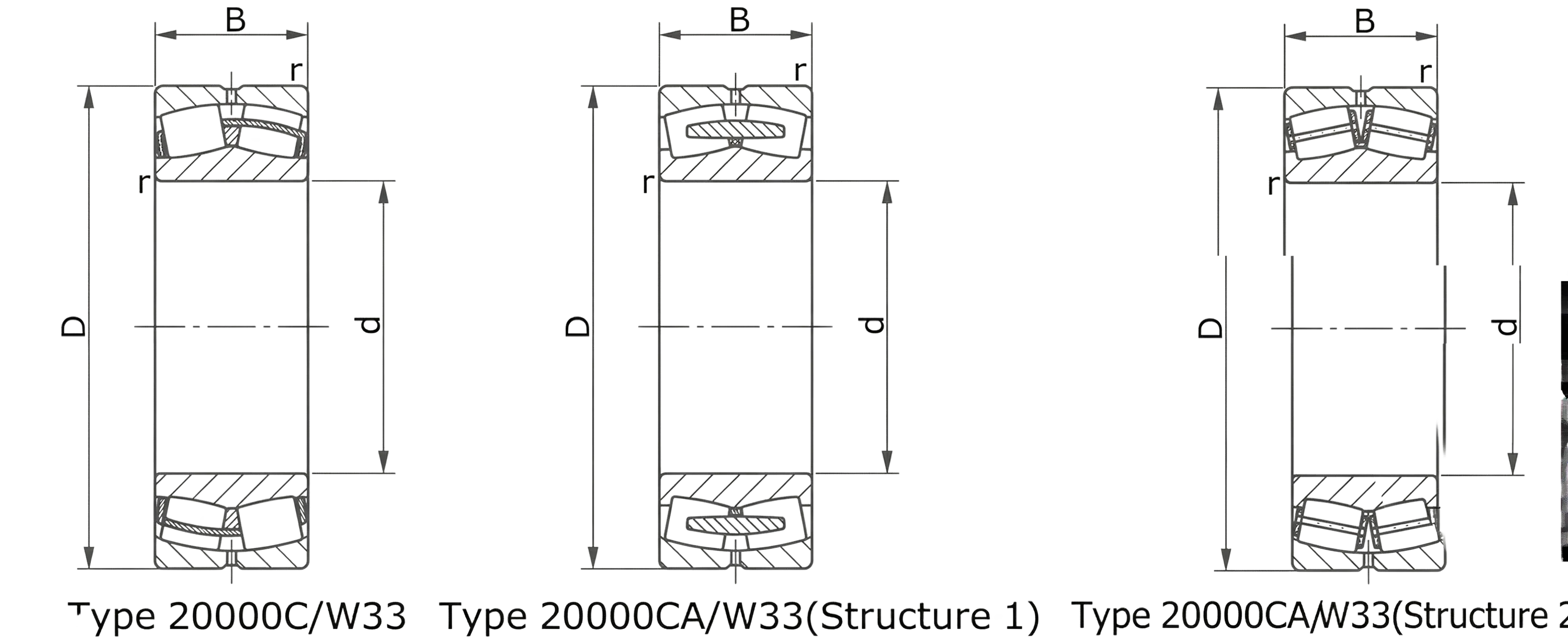 technical drawing and key dimensions